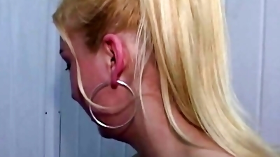 A sweet blonde girl from Germany gets gangbanged