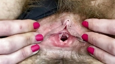 Homemade Pussy Gaping Compilation Hairy Bush