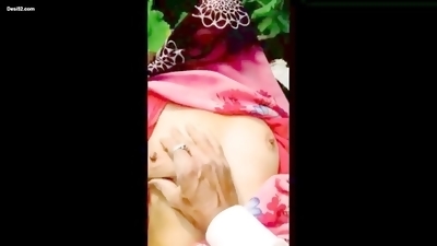 Indian outdoor sex, desi hairy pussy, mummy