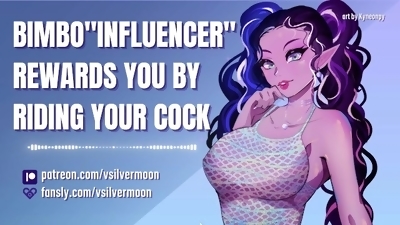 Social Media Bimbo Influencer Rewards You By Riding Your Cock [Audio Porn] [Submissive Slut] [ASMR]