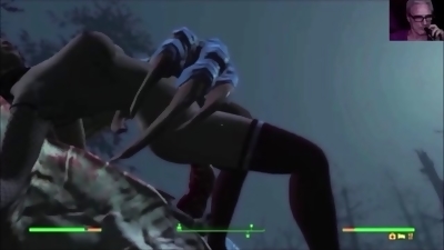 Fallout 4 Far Harbor Mission Foiled by Horny Monster Sex Addicts Huge Cock Hard Rough Sex Orgasm