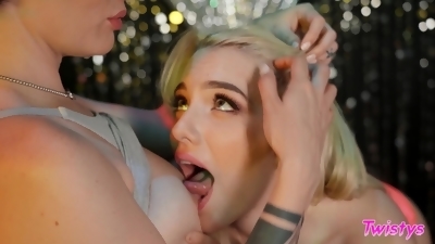 Kinky teen lezzies sex scene