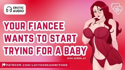 Your Fiancée Can't Wait... She Needs You to Breed Her NOW  ASMR Roleplay for Men  Impreg  Loving