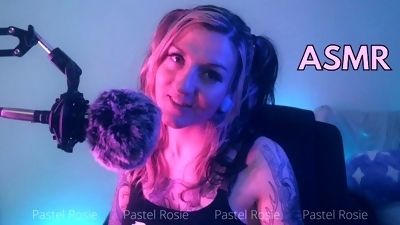 SFW ASMR Gets Your Brain Ready for Bed - PASTEL ROSIE Sensual Relaxing Sounds - Mesmerizing Egirl