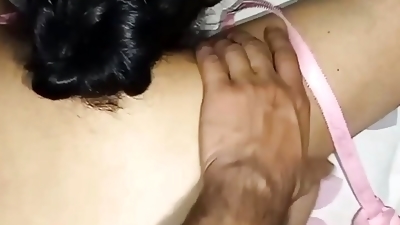 Desi bhabhi is in bed undressed at night, Because Sister-in-law feels very hot, Dewar saw Sister-in-law naked and had sex..