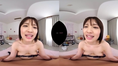 Japanese lewd teen VR porn