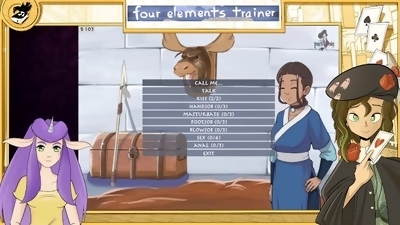 Avatar the last airbender Four element Trainer Uncensored 11
