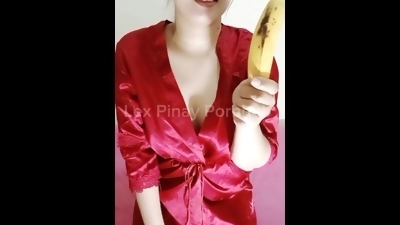 KUMAIN NG SAGING si Lex Pinay - pinay wants to eat your banana