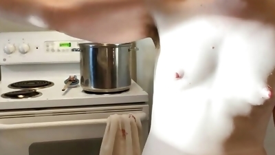 Perfect Boobs Chef Makes Homemade Jam! Naked in the Kitchen Episode 63