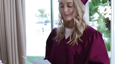 SisLovesMe - Bracefaced Stepsis Anastasia Knight Celebrates Graduation With Passionate Taboo Fuck