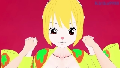 Carrot and I have intense sex in the bedroom. - One Piece POV Hentai