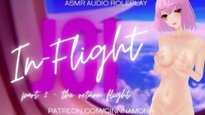 In-Flight JOI from your Girflriend (Part 2)  ASMR Erotic Audio Roleplay  Binaural Moaning