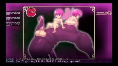 Mage Kanades FUTA Dungeon Quest [ HENTAI Game ] Ep.7 forest fairy love to drain her tiny cock