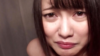 Japanese brunette Nana Okamoto has sex with her boyfriend.