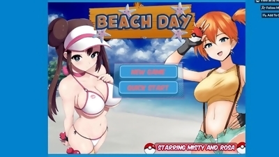 BEACH DAY WITH MISTY AND ROSA
