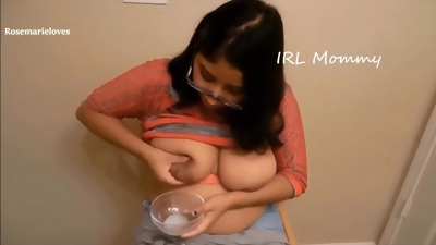Learn to hand express and massage a milfs big heavy milky tits