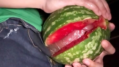 Watermelon is sex toy.