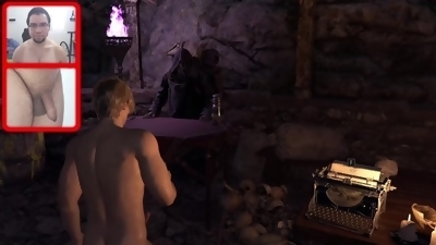 RESIDENT EVIL 4 REMAKE NUDE EDITION COCK CAM GAMEPLAY #4