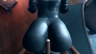 Atomic Heart Black guy fucked in the ass Robot Girl Cum Inside Big Ass Animation Game 2023