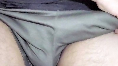 Straight Twink Verbal Giant Cock Bulge Stroking and Cum POV- Family Therapy