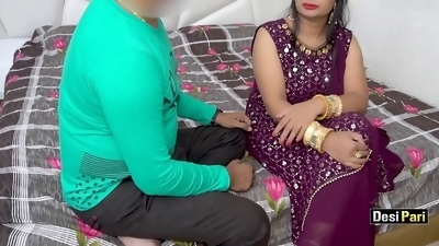 Desi Pari gets pounded by Jija on Didi's birthday with explicit Hindi audio