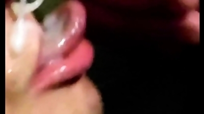 Hungry Tranny Cum swallow and piss drink cocktail.