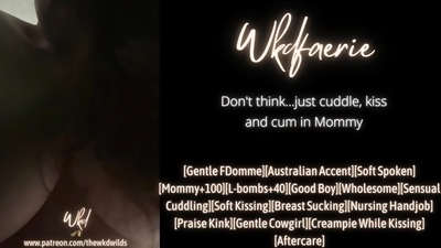 Don't think, just cuddle, kiss and cum in Mommy