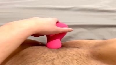 Young French Girl Masturbating are huge dildo