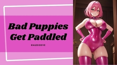 Bad Puppies Get Paddled  Harsh Fdom Girlfriend ASMR Audio Roleplay