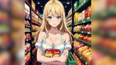 Erotic ASMR - Sexy Blonde Girl Gets Caught Shoplifting, Tries to Seduce her Way Out
