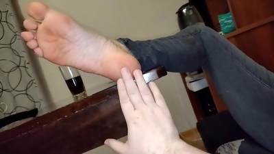 Wow! He Asked Permission To Lick My Dirty Smelly Soles. I Let Him Do It.