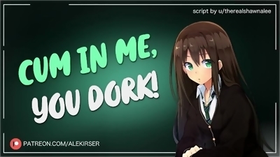 Your Tsundere Bully WANTS Your Cum!  ASMR Audio Roleplay