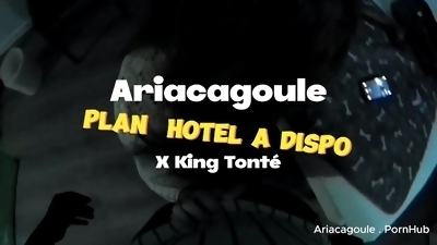 PLAN REEL POV - Soumise à dispo à l'hotel Queen of shades BBC  TS Tgirl Ariacagoule X King Tonté
