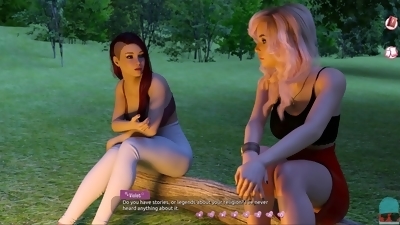 Gameplay of Visual Novel "Helping The Beauties #45" featuring MILF, Booty, and Spring Break
