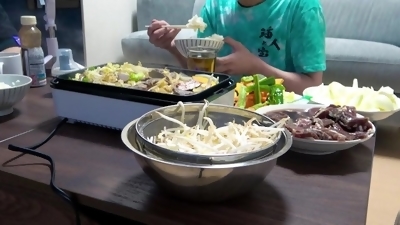【リアルエッチ】北海道のガチファンとジンギスカンを食べてエッチな話してみたら、、、