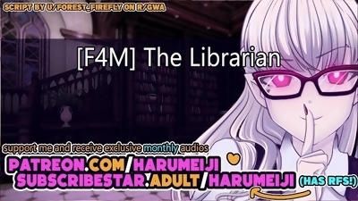 [f4m] The Librarian [Public] [Risky] [Creampie] [Strangers to Lovers]  Erotic Audio Roleplay