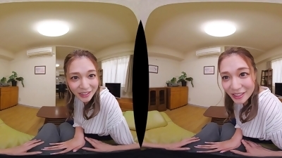 Perverted asian whore mind-blowing VR movie