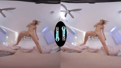 VR experience: Horny real estate agent Emma Hix gets pounded in wet and wild action!