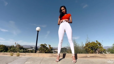 Sexy white pants
