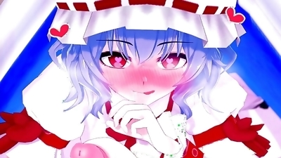 PASSIONATE SEX IN BED WITH REMILIA TOUHOU HENTAI