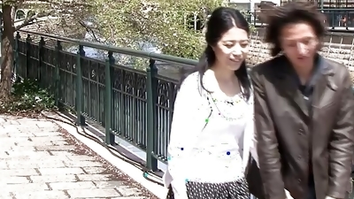 JAPANESE GIRL FUCKED WITH DILDO BLINDFOLDED CREAMPIE