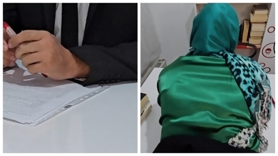 turkish secretary fucks his boss