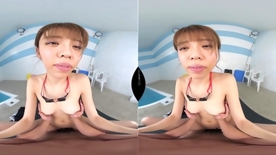 Kinky asian slut breathtaking VR scene