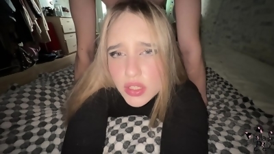 Horny college teen sucks and rides cockperfect submissive fuck toy