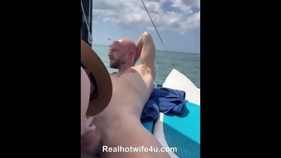 Public MMF on a sailboat in Hedonism Jamaica