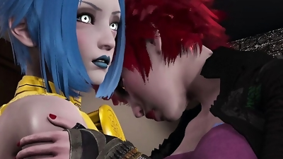 Borderlands: Maya eats Lilith's pussy to orgasm causing her to squirt