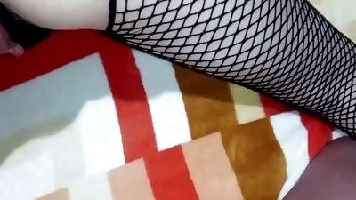 Lingerie missionary doggystyle feet POV