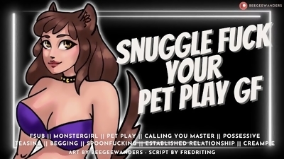 Cuddling & Fucking Your Pet Play Girlfriend  Audio Roleplay [Fsub] [Monstergirl]