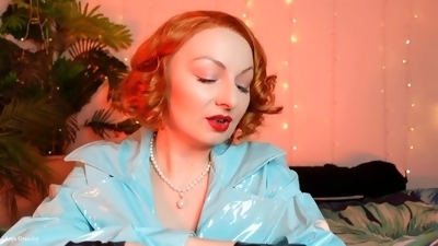 ASMR Lip Liner Tutorial: Watch sultry milf Arya Grander with braces apply her red lipstick
