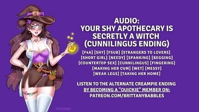 Audio: Your Shy Apothecary Is Secretly A Witch (Cunnilingus Ending)